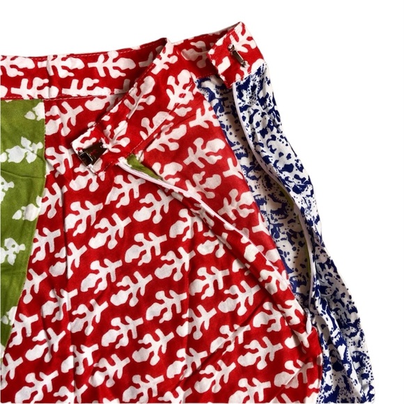 Ananda Design | Patchwork Flowy 100% Rayon Maxi Full Skirt Bohemian Festival - Picture 5 of 13